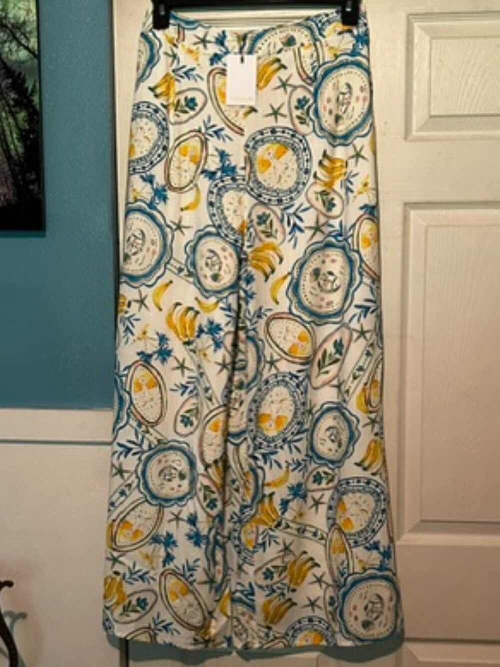 NWT Wide-Leg Pull-On Summer Pants - Size L